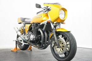 サンクチュアリー製 KZ900 Z1-R仕様 フルカスタム GPZ1100Fエンジンスワップ ウオタニSP2 FCRキャブ SCULPTUREステム＆Sアーム 動画有り