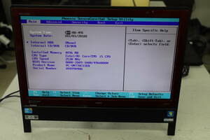 NEC Valuestar VN770/C i5 2.5GHz RAM4GB HDD無　BD-DVD　BIOS起動OK　AC付属