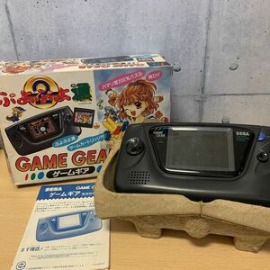 動作未確認ジャンク　SEGA ゲームギア　本体　箱説明書あり