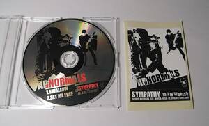 未使用品　abnormals　アブノーマルズ　非売品サンプルCD＋ステッカー　