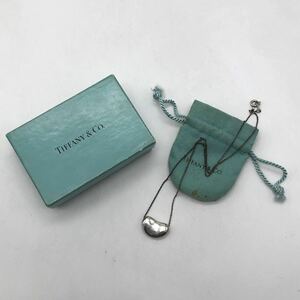 TIFFANY&Co. ティファニー ネックレス ビーン シルバー 925 エルサペレッティ アクセサリー P1649