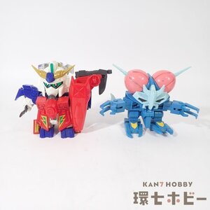 1UU5◆当時物 魔神英雄伝ワタル ミュートロン SDガンダム ガンファイヤー プラモデル プラクション フィギュア まとめ ジャンク 送:-/60