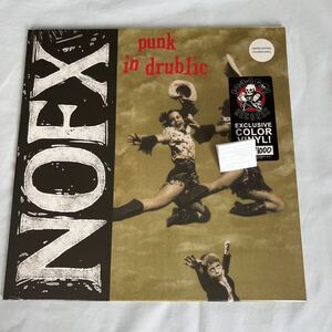 送料無料 未開封品 NOFX PUNK IN DRUBLIC レア限定カラーVINYL(BLACK&GOLD MARBLE)