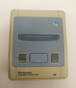 【動作品】Nintendo スーパーファミコン 本体のみ SHVC-001 任天堂 ニンテンドー SFC