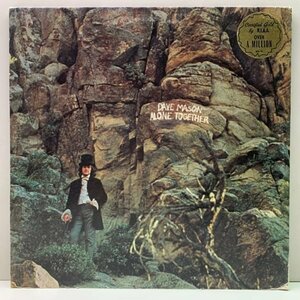 良好!! GF, ゲートフォールド DAVE MASON Alone Together (