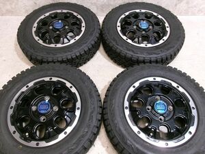 ★美品!激安!★ROCK KELLY ロックケリー 632 12インチホイール 4B+42 4穴 PCD100 TOYO 145/80R12 80/78N 4本 / 2R5-832