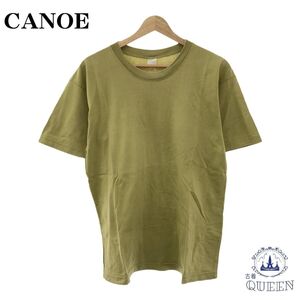 ☆美品☆ CANOE トップス Tシャツ 半袖 レディース グリーン F 901-2475 送料無料 古着