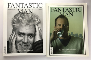 M) Fantastic Man magazine #9&23 2冊セット Bret Easton Ellis & Pedro Almodovar 