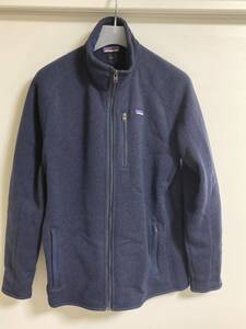 美品 SP21 パタゴニア ベターセーター ジャケット フリース Lサイズ ネイビー PATAGONIA Better Sweater Jacket L Navy 