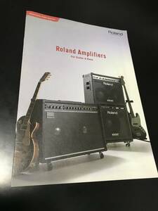 即【ローランド ギターアンプ カタログ 2005年】Roland amprifiers Catalogue