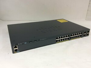 初期化済み CISCO/シスコ Catalyst 2960-X シリーズ スイッチ WS-C2960X-24TS-L 搭載OS Version 15.0(2)EX5