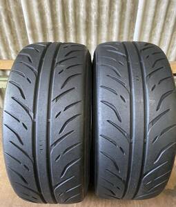 6/4より値上げします225/45R17 ダンロップ　DIREZZA ディレッツァZⅡ 中古2本　DUNLOP 13年製　古いですが程度良好