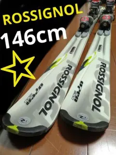 【ROSSIGNOL☆】146cm　スキー板セット☆　送料無料！