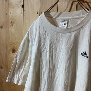 【KY160】adidas 半袖Tシャツ ホワイト メンズ O ポス