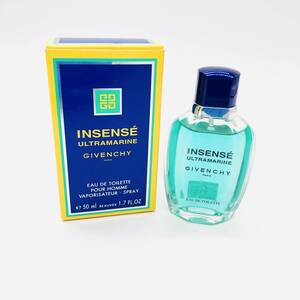 保管品 GIVENCHY ジバンシー INSENSE ULTRAMARINE アンサンセ ウルトラマリン EDT 50ml 香水 スプレー フレグランス