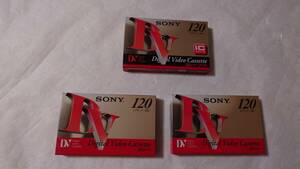 ♪SONY Digital Video Cassette ME DV120　3本セット