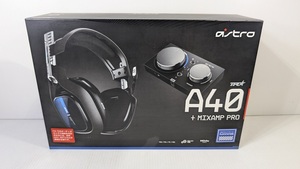 Astro A40 TR ヘッドセット/MixAmp Pro TR eスポーツ向け有線型ヘッドセット PS4 PS5