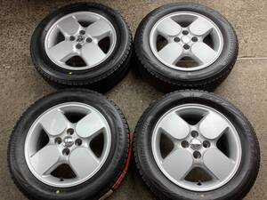 M7386 TOYOTA シエンタ純正 15インチ 5.5J +33 100/4H＆185/60R15 ブリザック VRX2 スタッドレス 21年製 4本