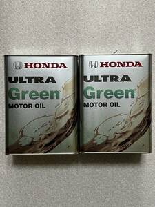 【8L】HONDA純正 ULTRA Green 4L×2缶 ホンダ ウルトラ グリーン マイルド ネクスト LTD LEO
