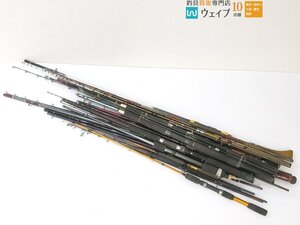 ※店頭渡しor佐川着払発送 NFT シーマイティー 60号 270、オリムピック インストラクター ハリースペシャル 他 ジャンク竿セット