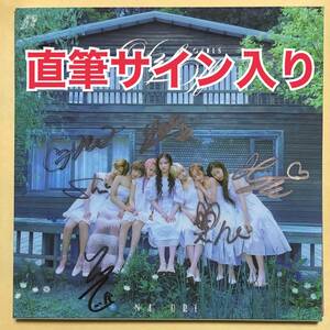 NATURE 直筆サイン入り 3rd Single album nature world code:M Girls オリンエ オリネ アルバム CD トレカ