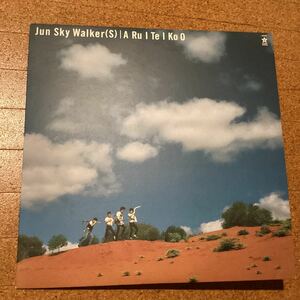 JUN SKY WALKER(S) ジュンスカイウォーカーズ 歩いていこう レコード　30343 md0601-