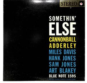 e8165/LP/BLUE NOTE/重量盤/Cannonball Adderley/Somethin