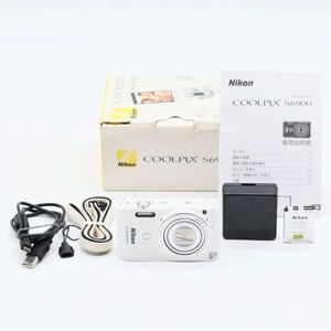 【並品】Nikon COOLPIX S6900　ホワイト #2457