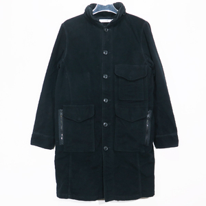 NONNATIVE ノンネイティブ LABOURER COAT COTTON MOLESKIN NN-J2608 コート コットン モールスキン ブラック Sepk