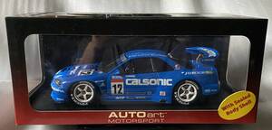 1/18 AUTOart オートアート JGTC 2001 #12 カルソニック スカイライン R34 GT-R