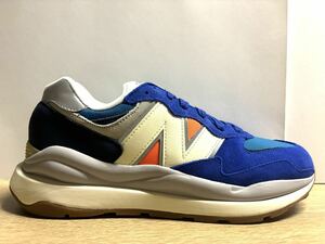 未使用 27.5cm D ニューバランス M5740DC1 ブルー new balance