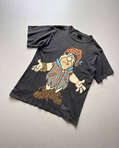 90s USA製 “ THE FLINTSTONES ” W-PRINT TEE OLD VINTAGE アメリカ製 フリントストーン 両面プリントTシャツ オールド アニメ ビンテージ