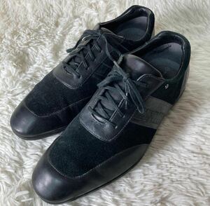 【アパレル】☆美品☆ ROCKPORT ロックポート レザースニーカー 25.5㎝ アディダス メンズ 人気 おしゃれ 靴 シューズ 黒 ブラック