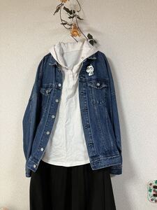 ☆Moussy/デニムジャケット/ナチュラルブルー