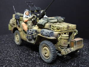 1/35タミヤ　MM033 イギリス　S.A.Sジープ（完成品）