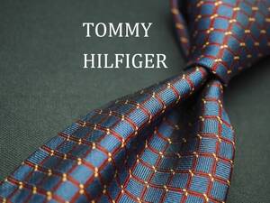 【未使用】TOMMY HILFIGER トミーヒルフィガー ブランド ネクタイ ★3本以上 送料無料★ 良品 古着 卸 USED オールド ７