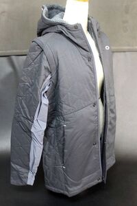 OAKLEY オークリー メンズ 2wayスリーブ 中綿ジャケット パデッドベスト 裏ボア FOA402870/UNEVEN PUFF JACKET 3.0 ブラック サイズM