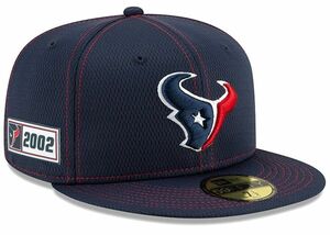 【7.5/8】 限定 100周年記念モデル NEWERA ニューエラ TEXANS ヒューストン テキサンズ 紺 59Fifty キャップ 帽子 NFL アメフト USA正規品