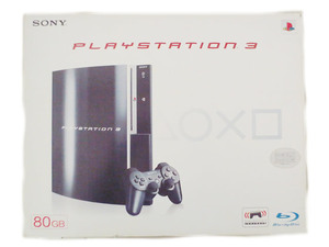 美品　ソニー　PS3　本体　 CECHL00 80GB　