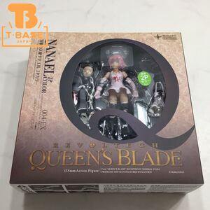 1円〜 同梱不可 海洋堂 リボルテック クイーンズブレイド No.004-EX 光明の天使ナナエル 2Pカラー 可動フィギュア