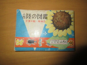 小学四年生S,33年8月付録　　陸の図鑑　　＝夏の動・植物＝　　