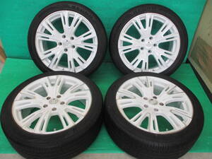 BRIDGESTONE REGNO 225/45R18 RAYS HFULLCROSS【18×7.5J+45 5H-114.3】埼玉県発 4本set オデッセイ ヴェゼル レヴォーグ など