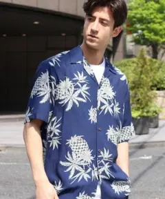 twopalms Hawaiian Shirt-PINEAPPLE MAP