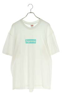 シュプリーム SUPREME ティファニー 21AW Box Logo Tee サイズ:XL ボックスロゴTシャツ 中古 SB01