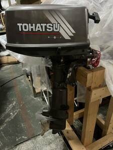 TOHATSU 軽量2スト 5馬力、中古品、作動確認済み