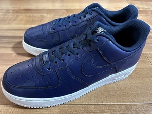 良品、レア!NIKE ナイキ AIR FORCE1 LOW ID エアフォース1ロー アイディー 2017年製 ネイビー 28.5cm US10.5オリジナル ダンク コルテッツ