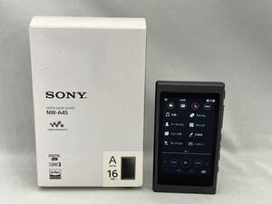 SONY NW-A45HN ウォークマン グレイッシュブラック 16GB(17-03-09)