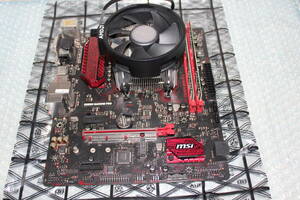 ◆◇Ryzen5 1600X＋MSI B350M GamingPro＋メモリ16GB USED動作品◇◆