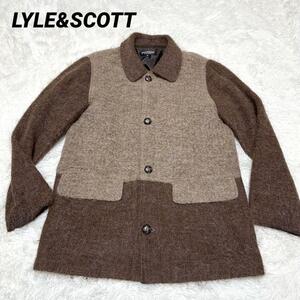 669【ライルアンドスコット】/LYLE&SCOTT/ジャケット/アルパカ/M/ウール/防寒/秋冬