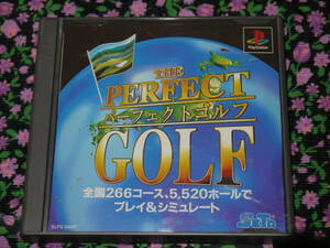 PS2ソフト　プレステ２　PS2 パーフェクトゴルフ THE PERFECT GOLF★USED